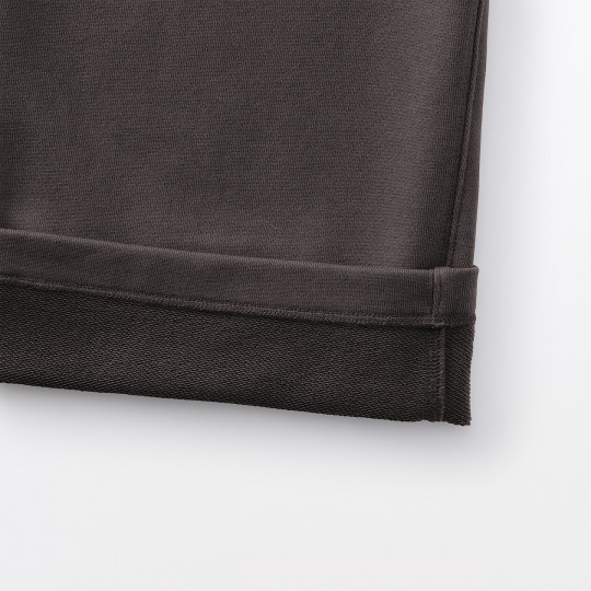 Spodnie rekreacyjne szerokie grafitowe