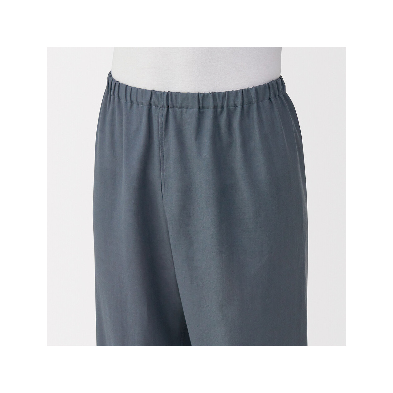 Piżama męska double gauze niebieska