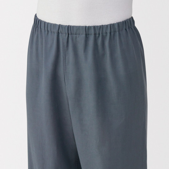 Piżama męska double gauze niebieska