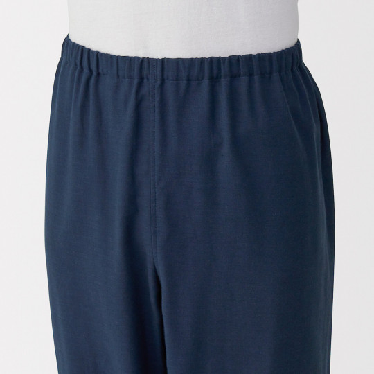 Piżama męska double gauze granatowa