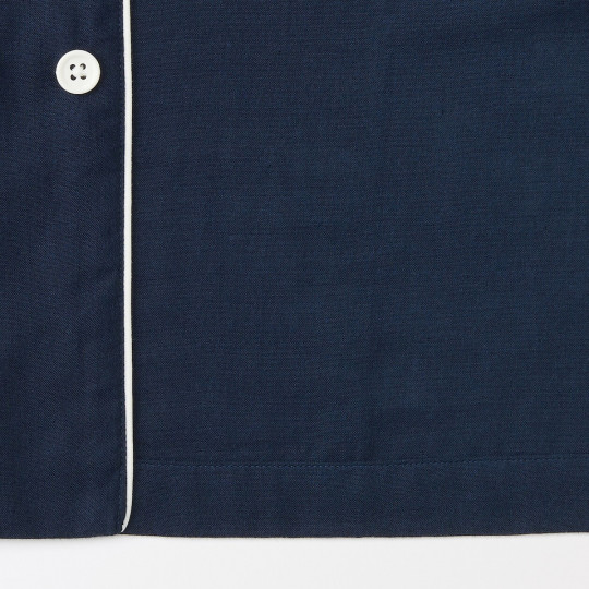 Piżama męska double gauze granatowa