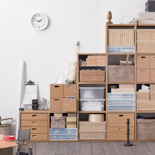 Szuflada szeroka z polipropylenu dzielona 37x26x9cm