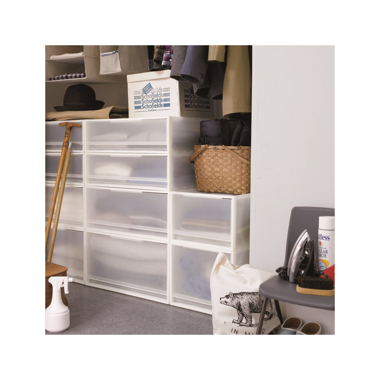 Szuflada PP wąska 34x44,5x30cm