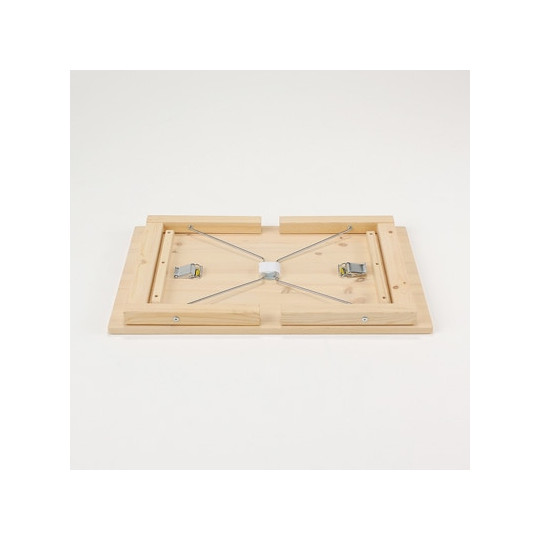 Ławka z drewna sosnowego składana