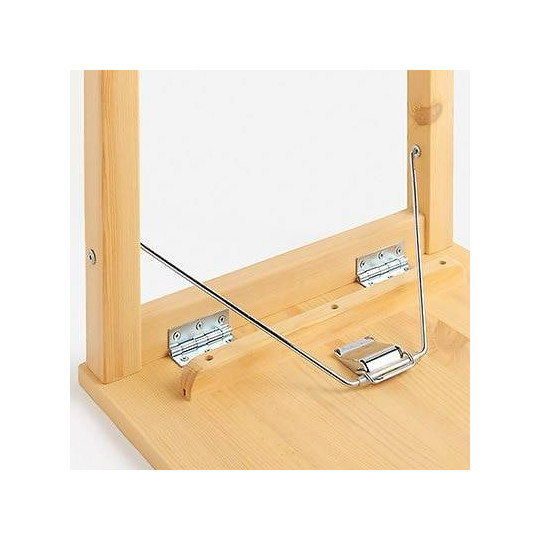 Ławka z drewna sosnowego składana