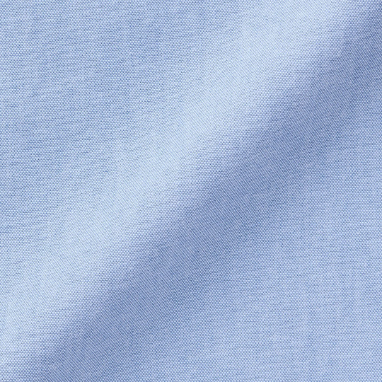 Koszula z bawełny oxford błękitna