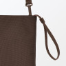 Saszetka cross body wodoodporna brązowa