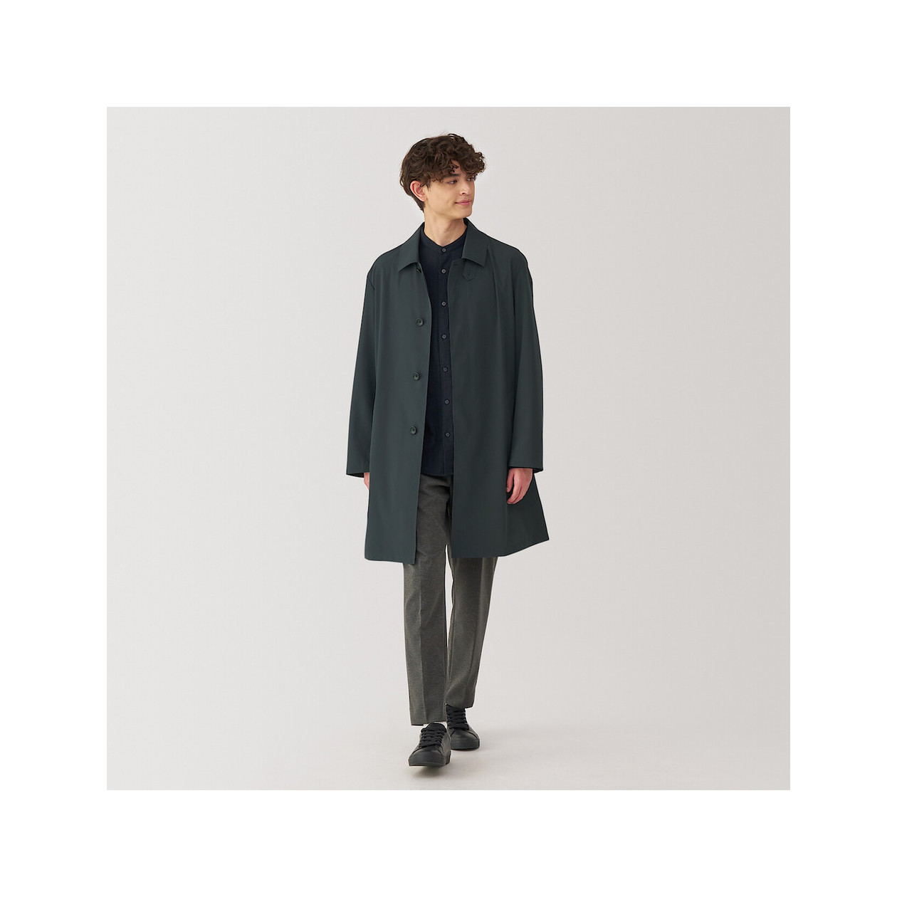 Płaszcz wodoodporny czarny