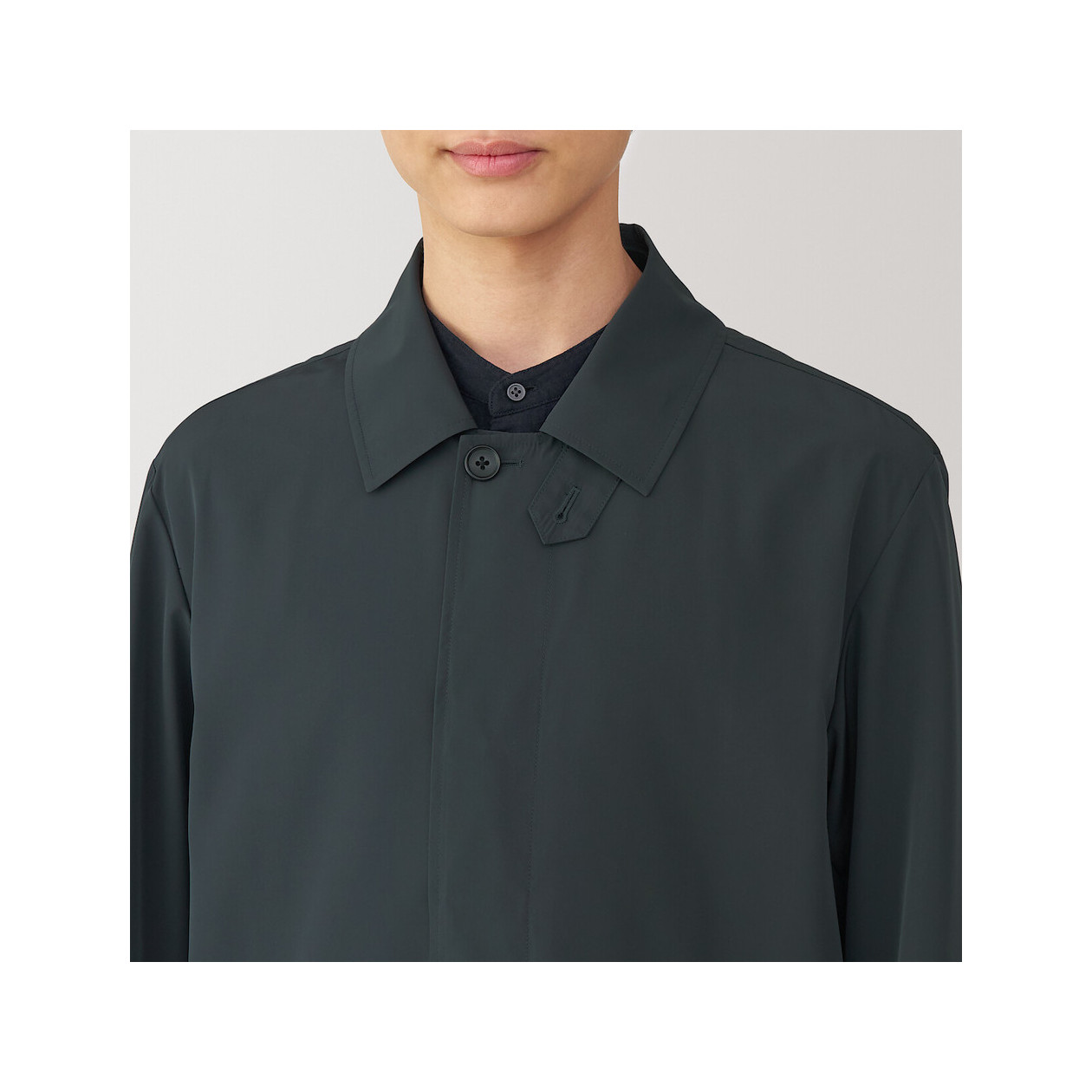 Płaszcz wodoodporny czarny