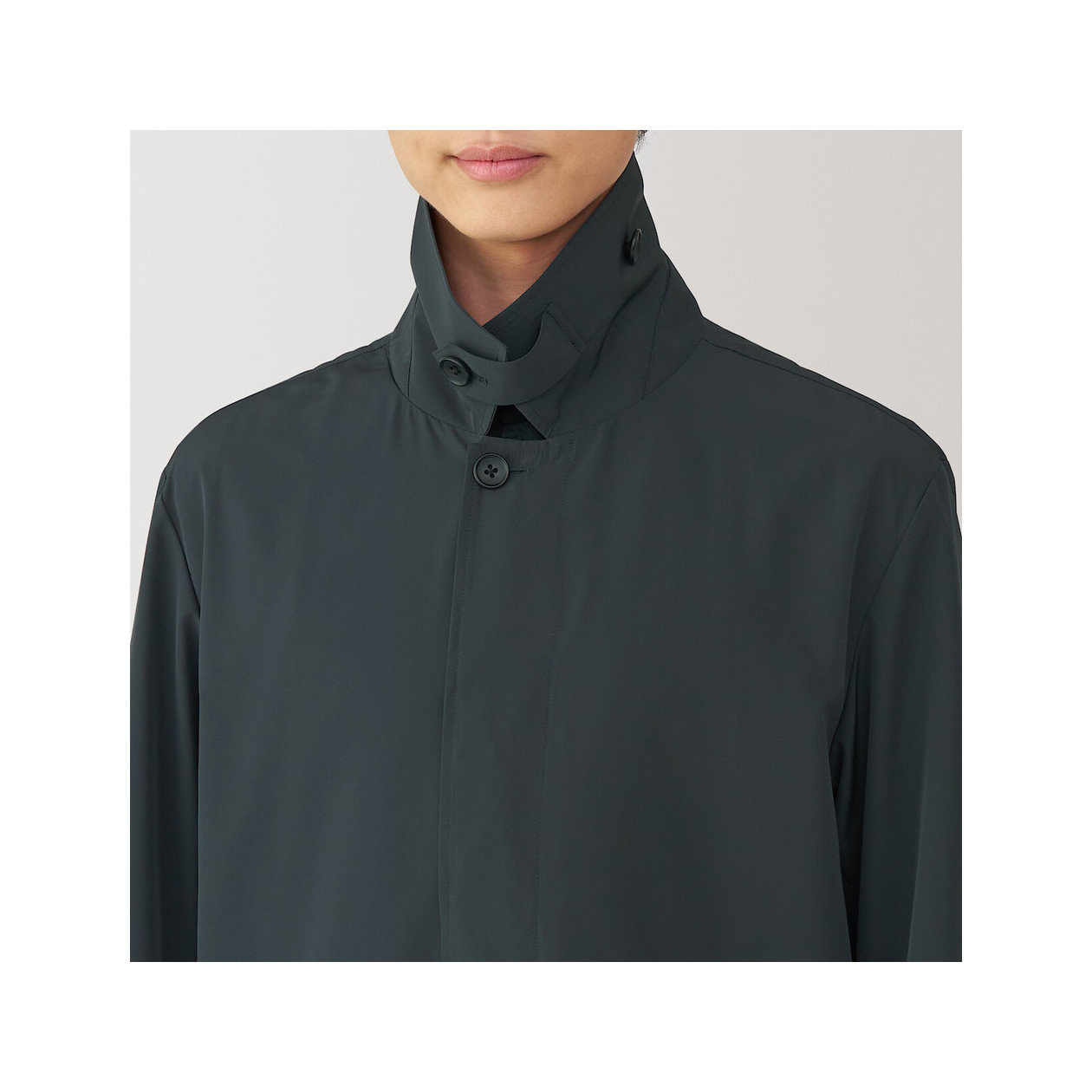 Płaszcz wodoodporny czarny