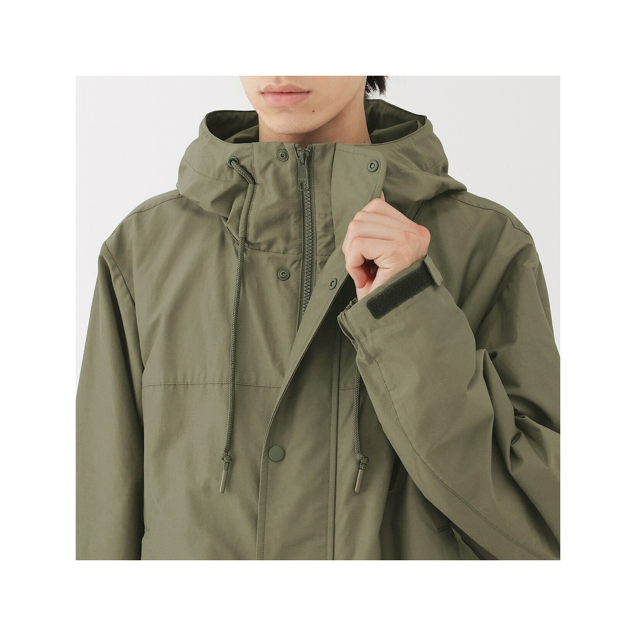 Parka wodoodporna czarna