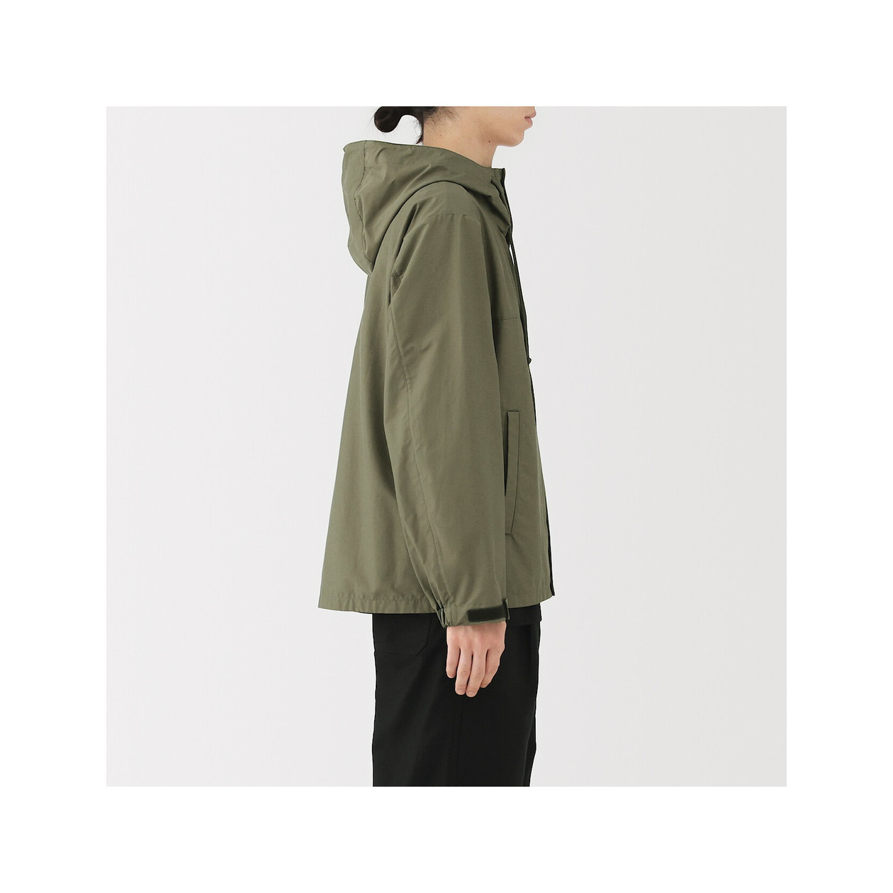 Parka wodoodporna khaki