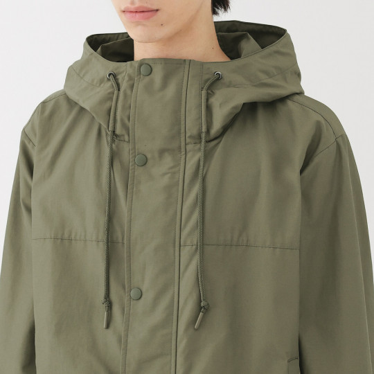 Parka wodoodporna khaki