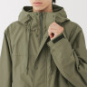 Parka wodoodporna khaki