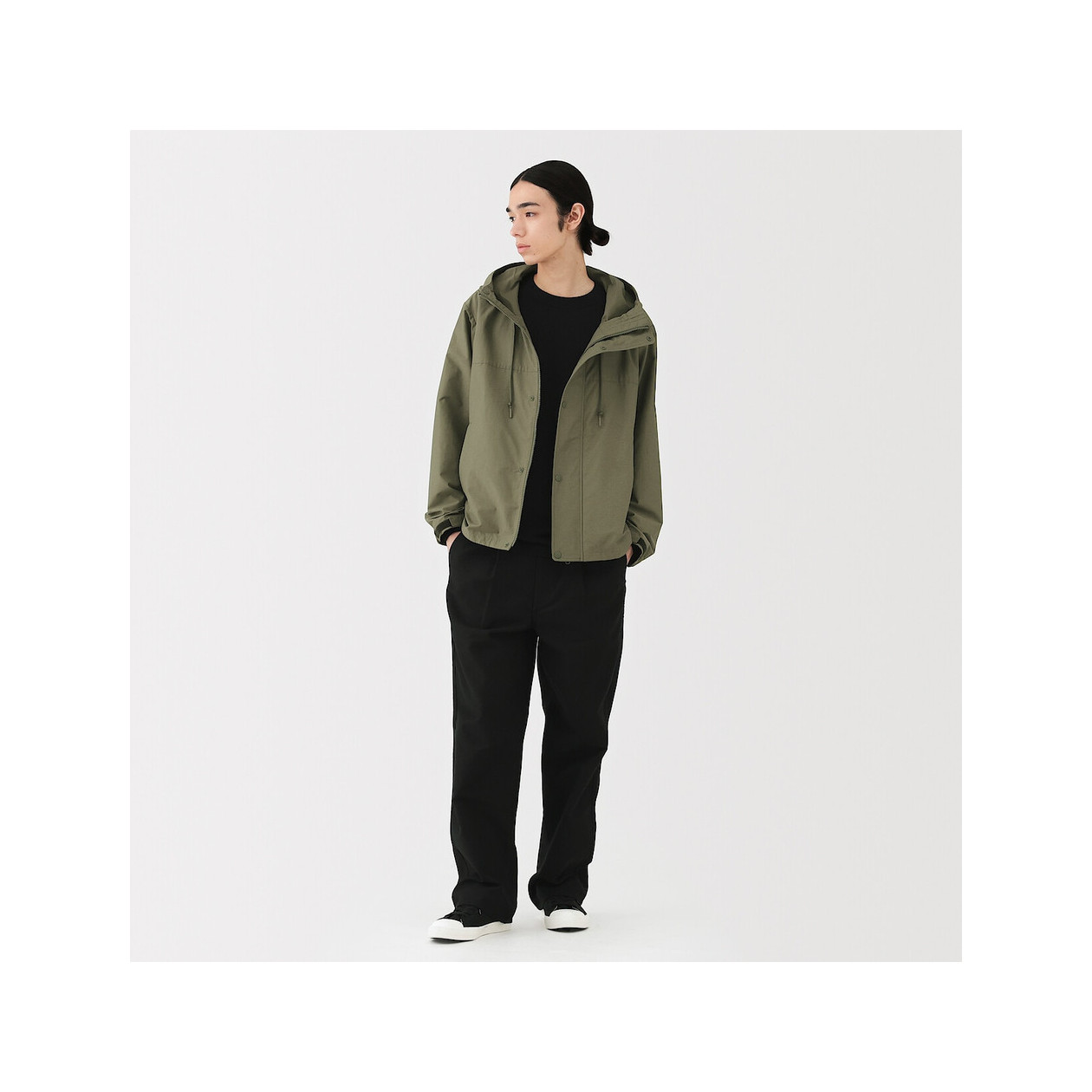 Parka wodoodporna khaki