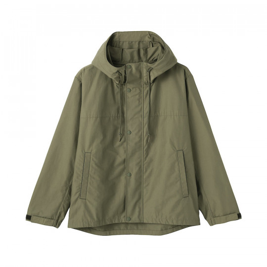 Parka wodoodporna khaki