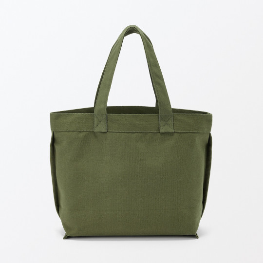 Torba tote bawełniana szeroka khaki