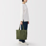 Torba tote bawełniana szeroka khaki