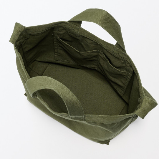 Torba tote bawełniana z podwójnymi uszami khaki