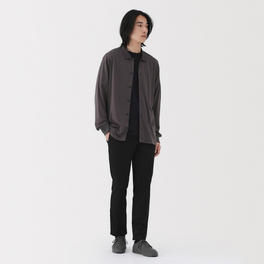 Spodnie chino slim czarne