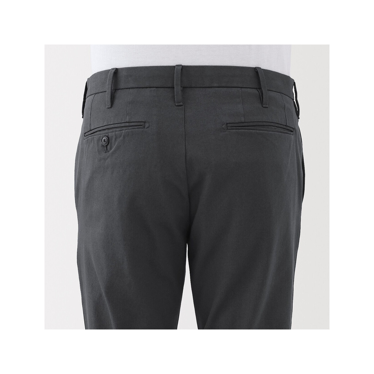 Spodnie chino slim czarne