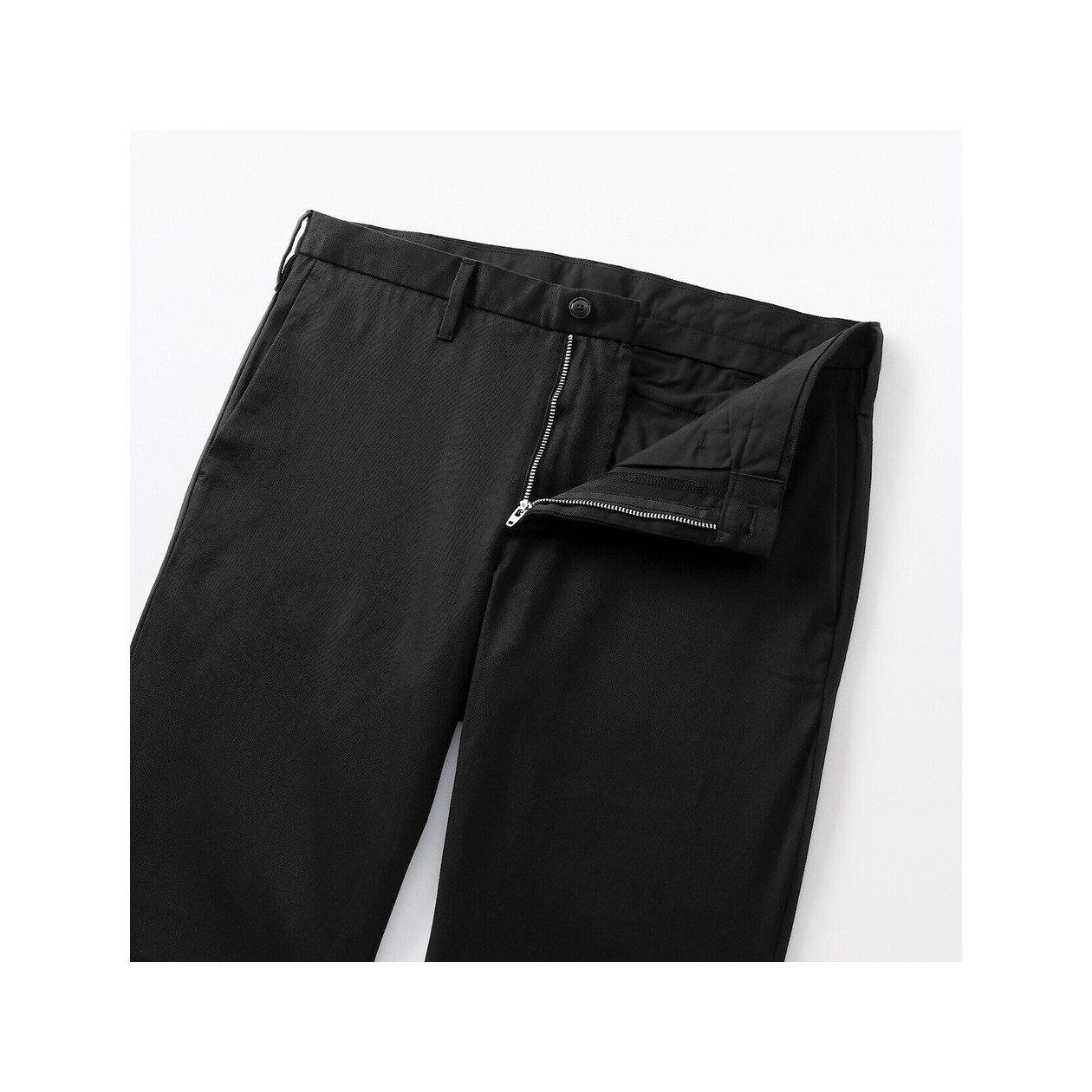 Spodnie chino slim czarne