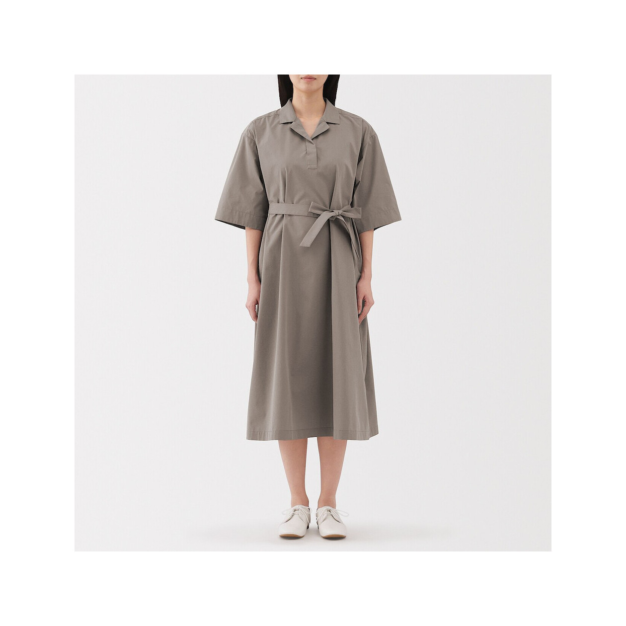 Sukienka szybkoschnąca brązowa