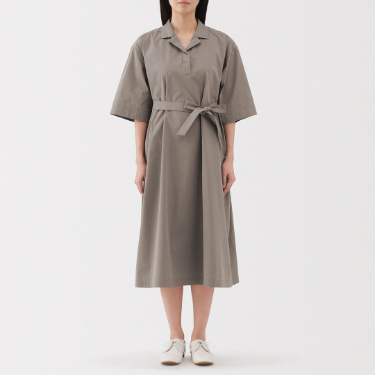 Sukienka szybkoschnąca brązowa