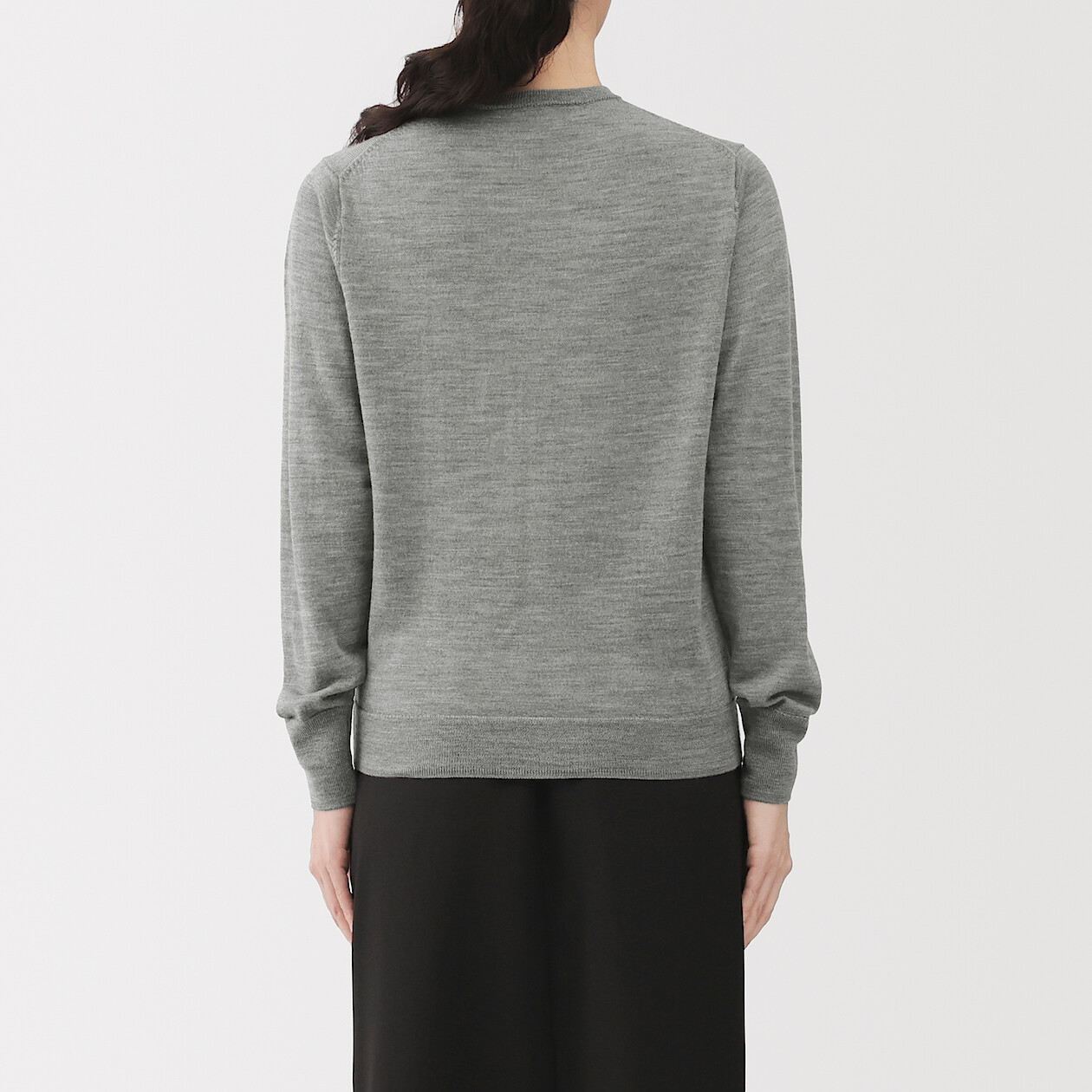 Kardigan cienki wełniany czarny