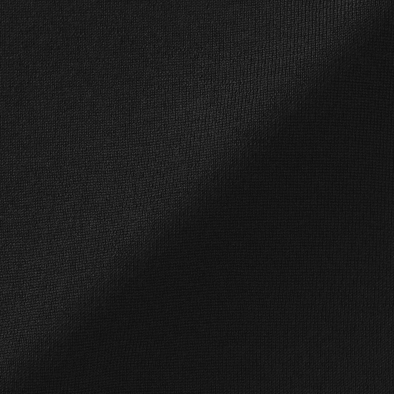 Sweter wełniany cienki czarny