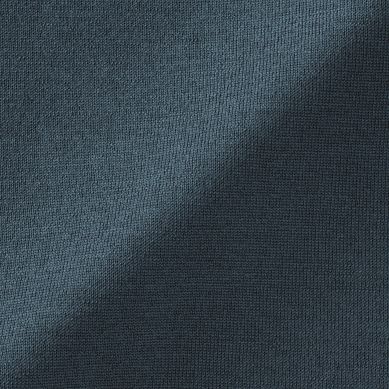 Sweter wełniany cienki niebieski