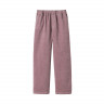 Spodnie sztruksowe easy fit szerokie różowe
