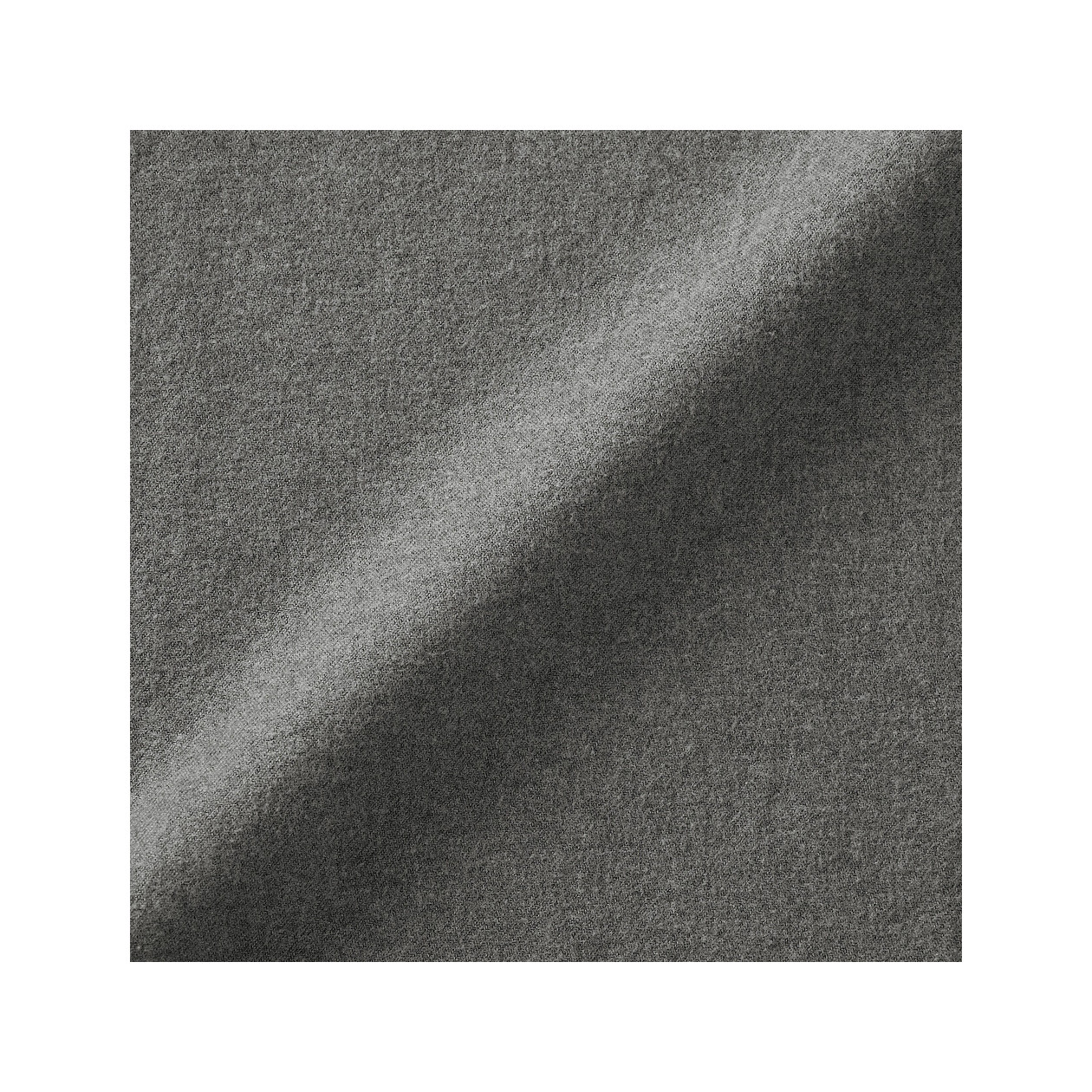 Kurtka koszulowa z czesanej flaneli szara