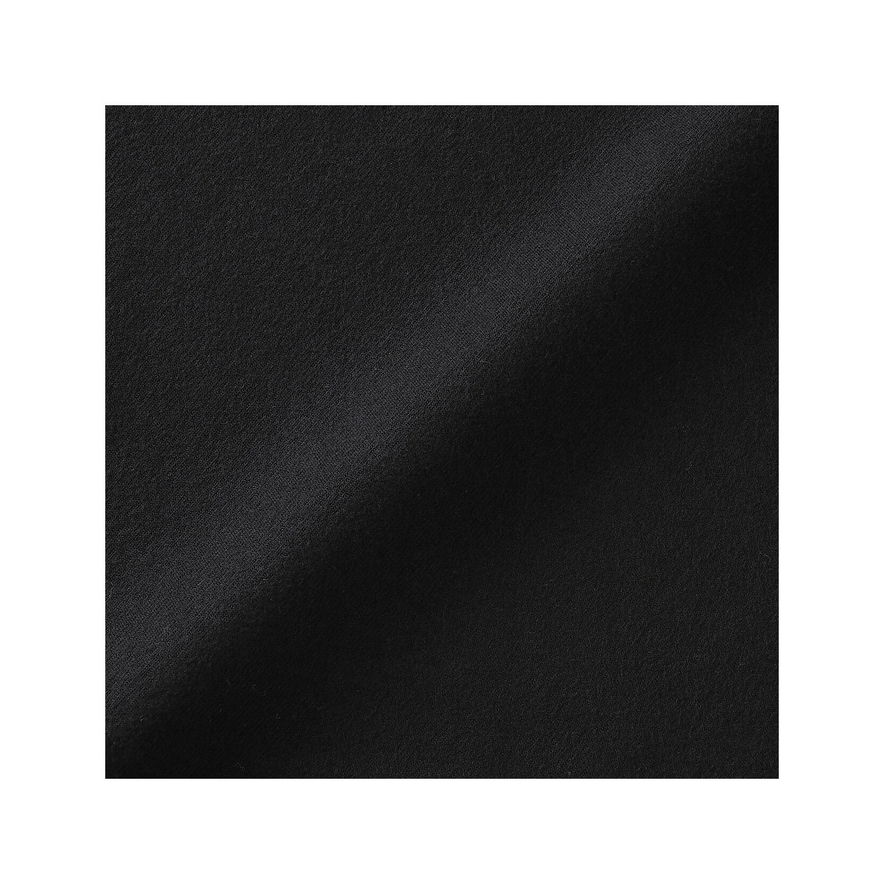 Kurtka koszulowa z czesanej flaneli czarna