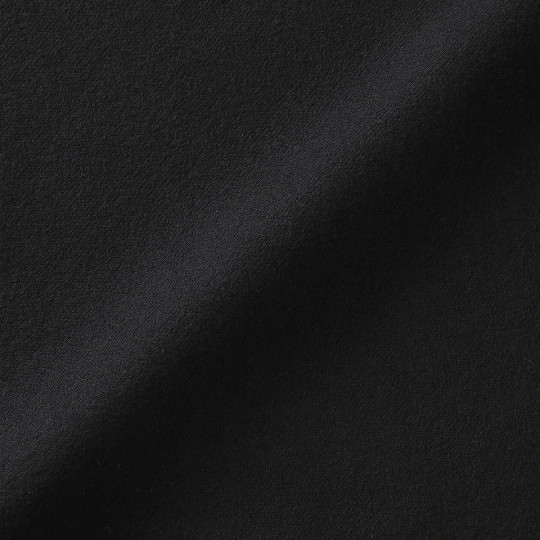 Kurtka koszulowa z czesanej flaneli czarna