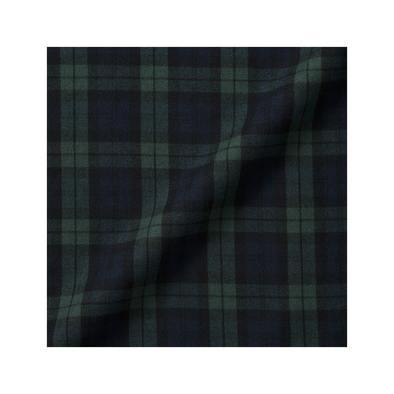 Koszula flanelowa w kratę granatowa