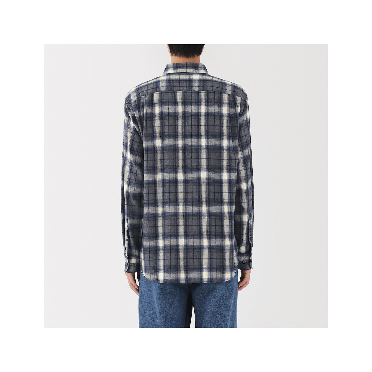 Koszula flanelowa granatowa