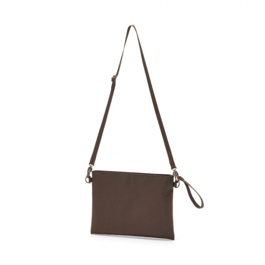 Torebka listonoszka mała brązowa