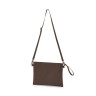Torebka listonoszka mała brązowa