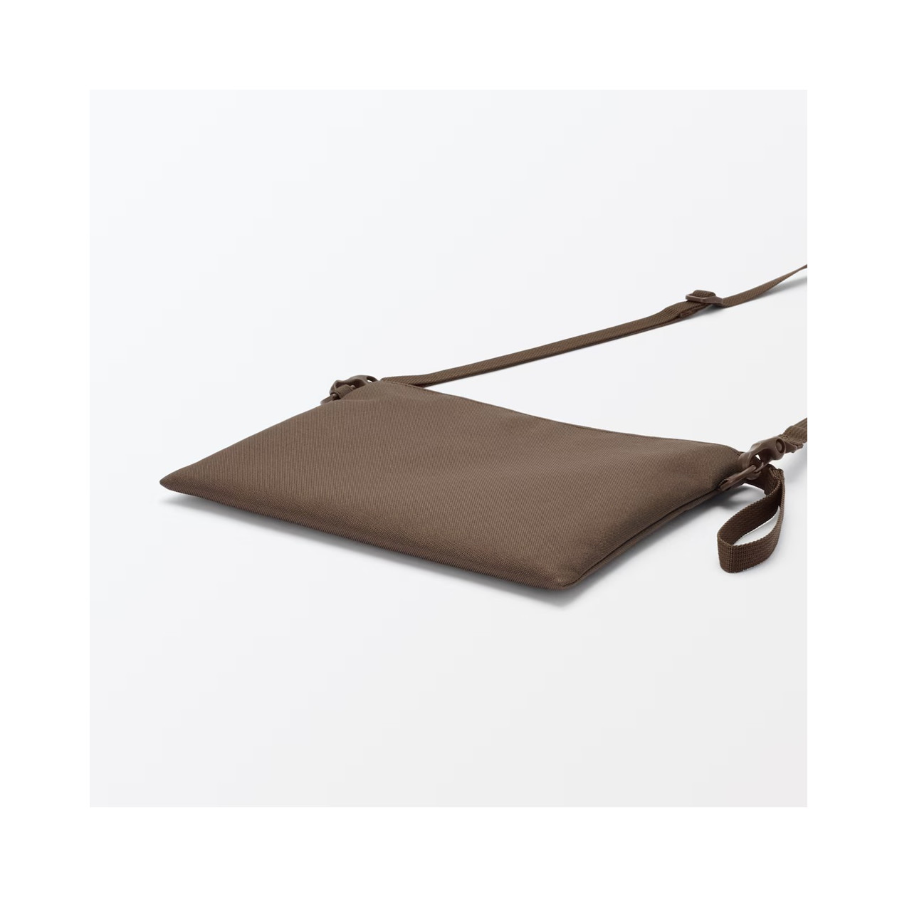 Torebka listonoszka mała brązowa