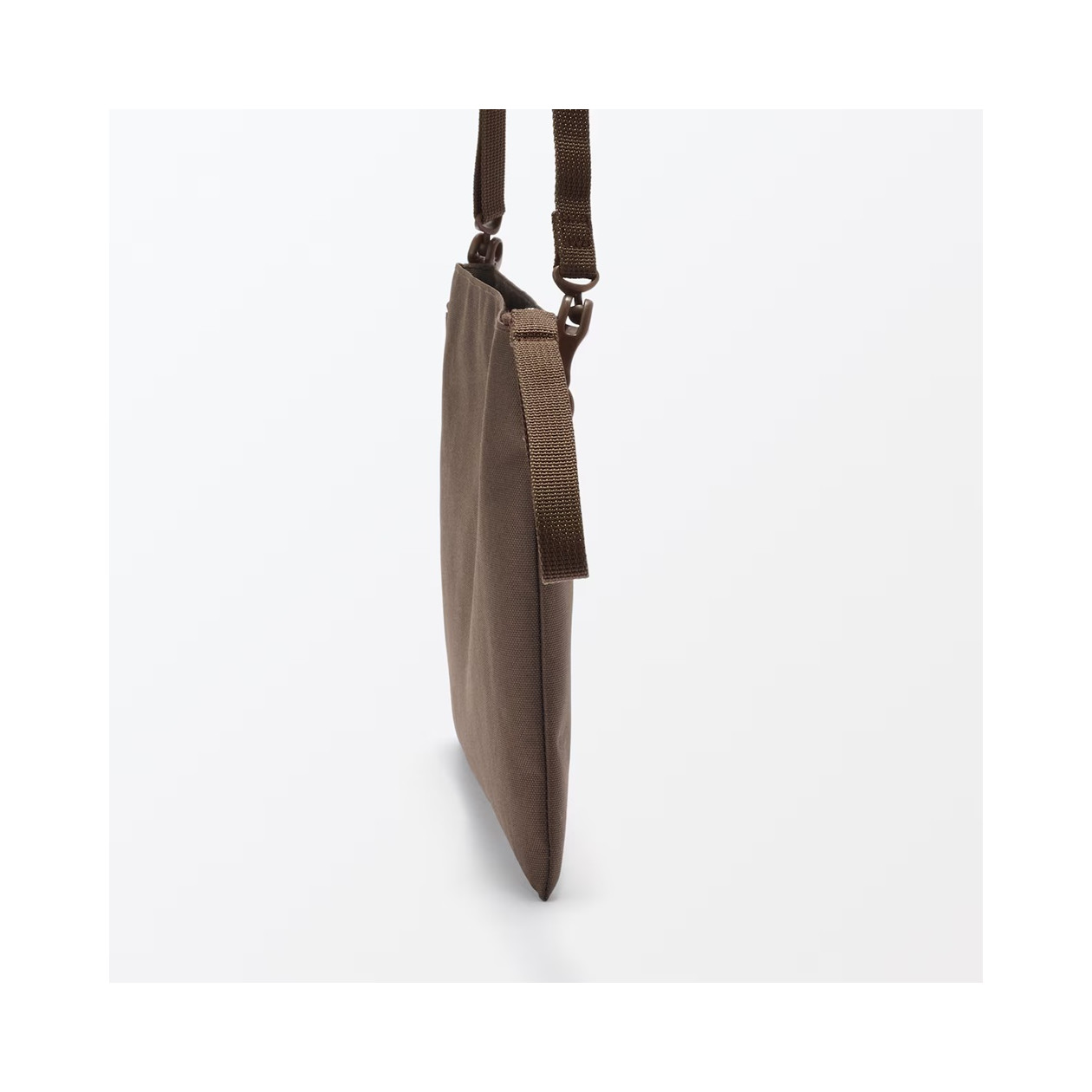 Torebka listonoszka mała brązowa