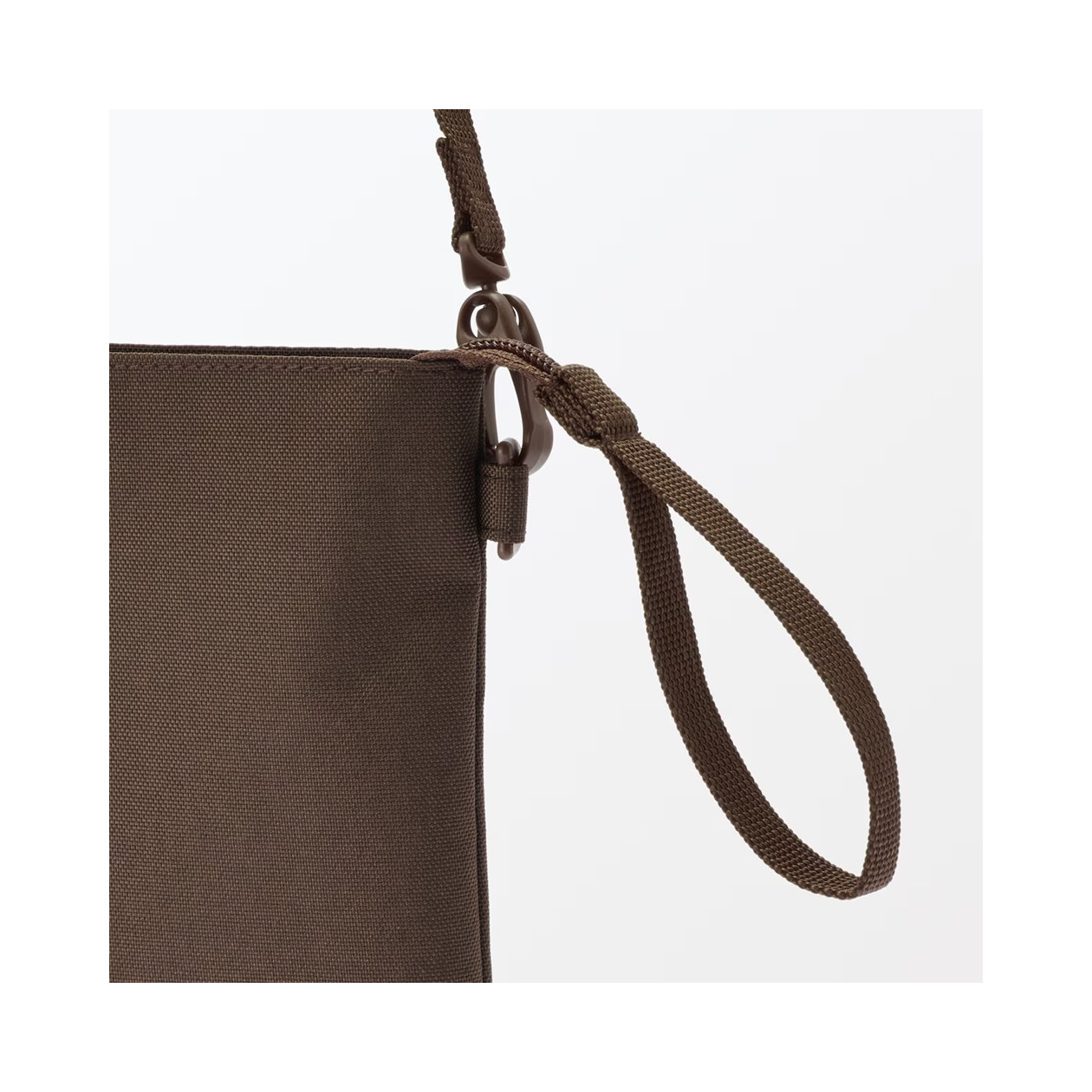 Torebka listonoszka mała brązowa