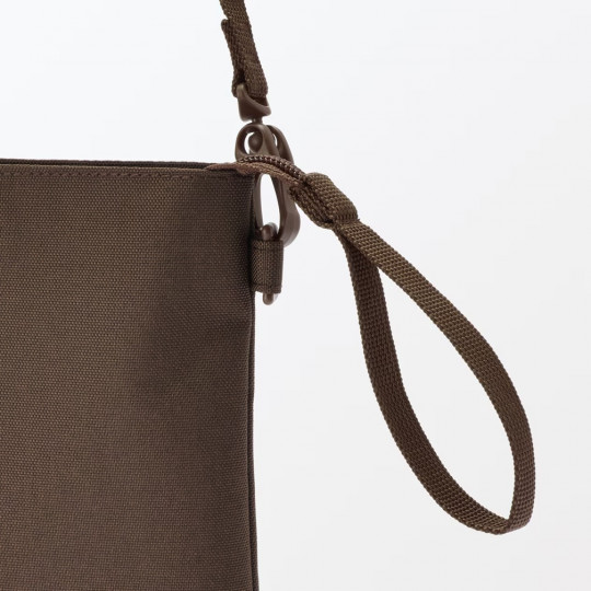 Torebka listonoszka mała brązowa