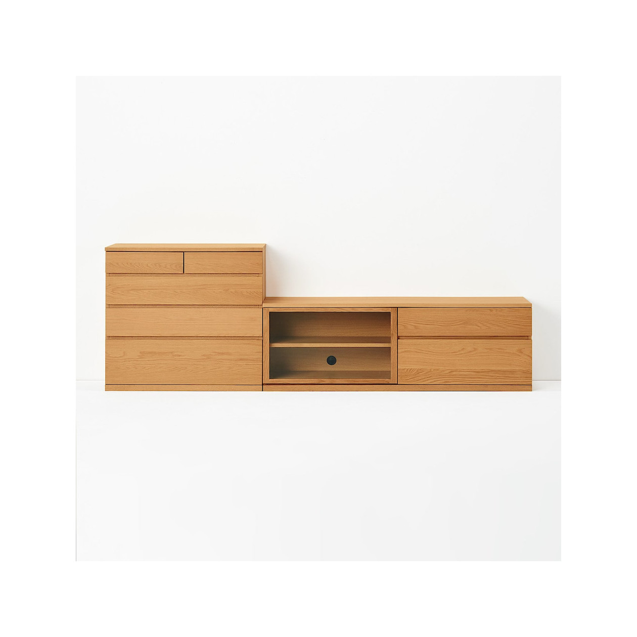 Szafka RTV dąb 150cm