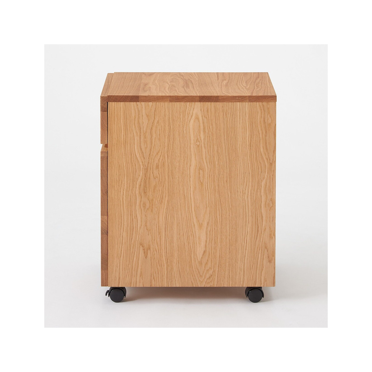 Szafka pod biurko dąb - 2 szuflady