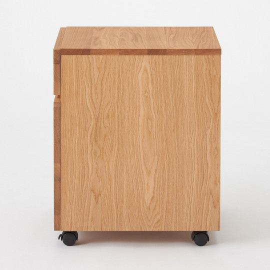 Szafka pod biurko dąb - 2 szuflady