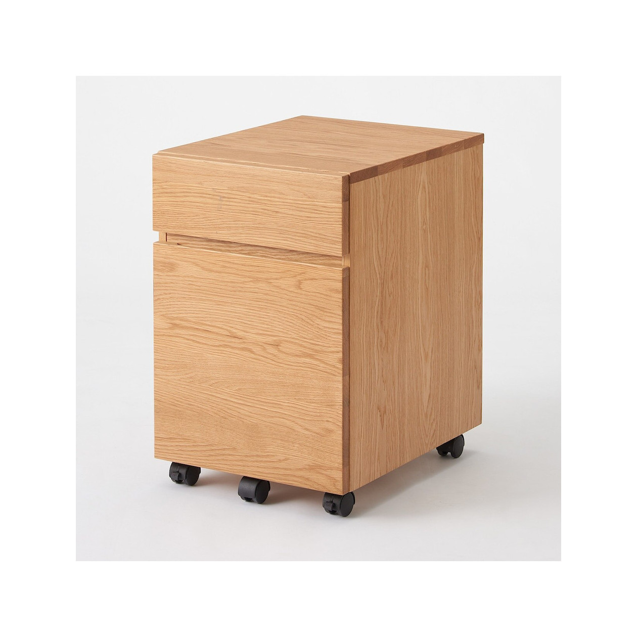 Szafka pod biurko dąb - 2 szuflady