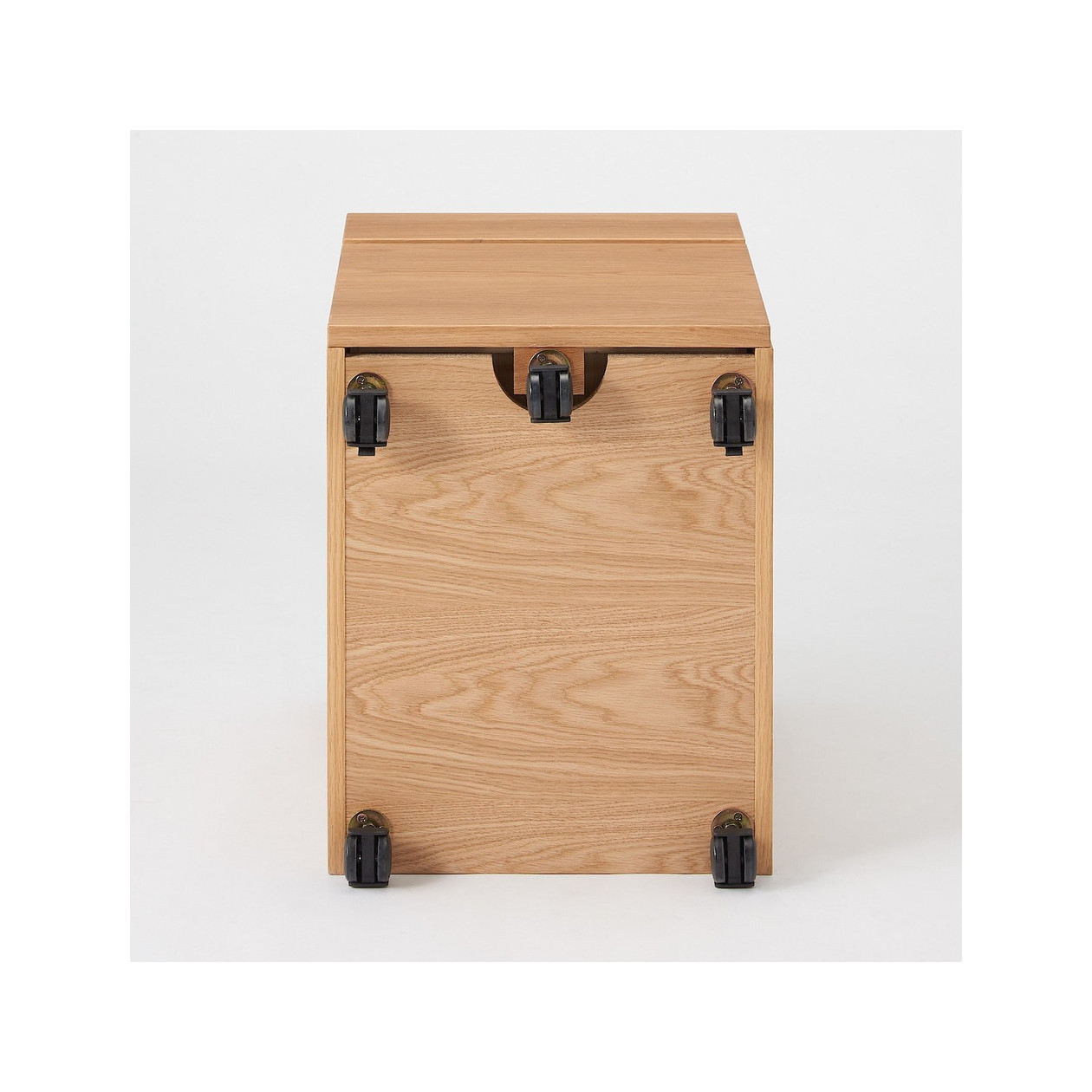 Szafka pod biurko dąb - 2 szuflady
