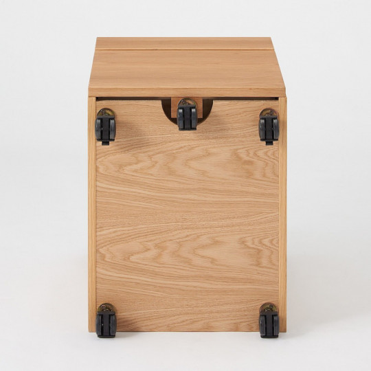 Szafka pod biurko dąb - 2 szuflady