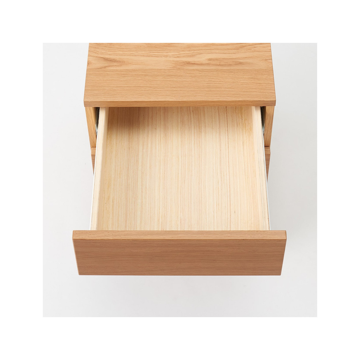 Szafka pod biurko dąb - 2 szuflady